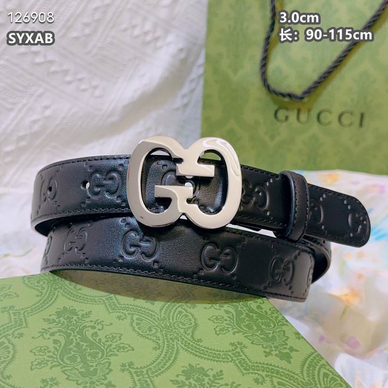 Gucci belt 30mmX90-115cm 8L25